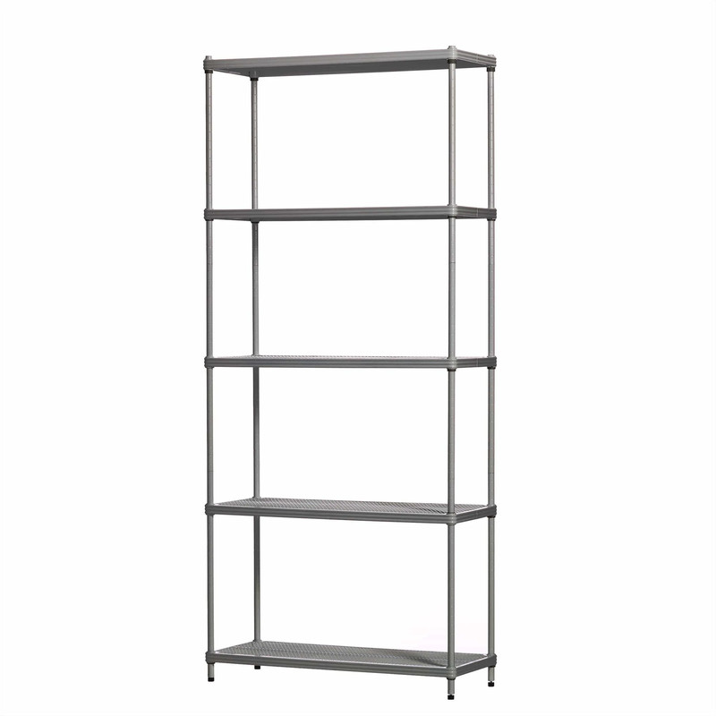MeshWorks Bookshelf Silver